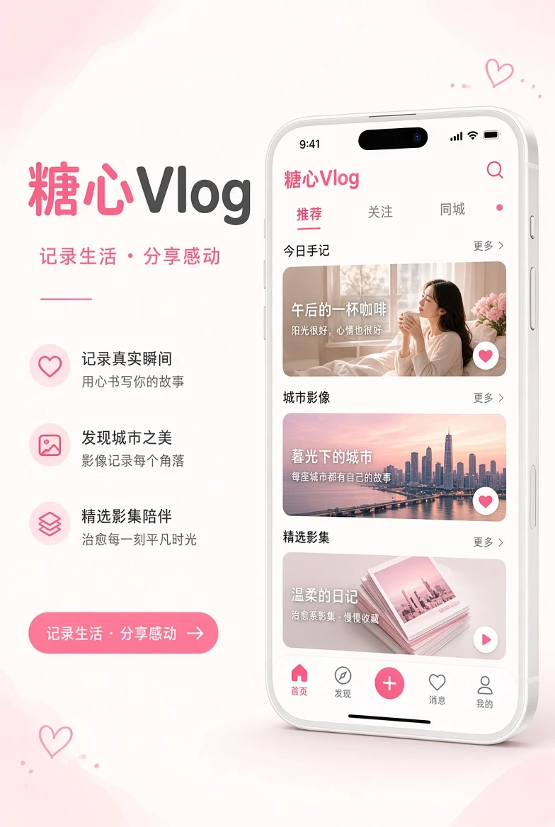 糖心Vlog移动阅读界面图片